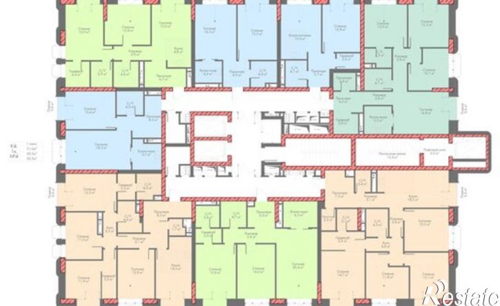 4-комн квартира в новом доме ул Первомайская, 27,  д. 27