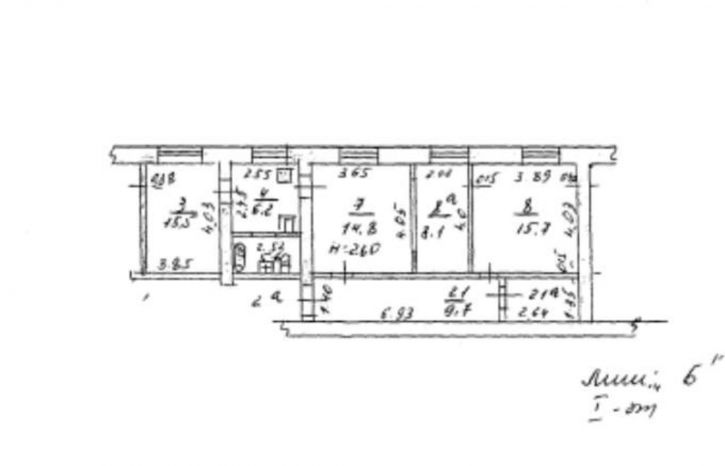 2-комн квартира Братьев Темировых улица, д.70/2