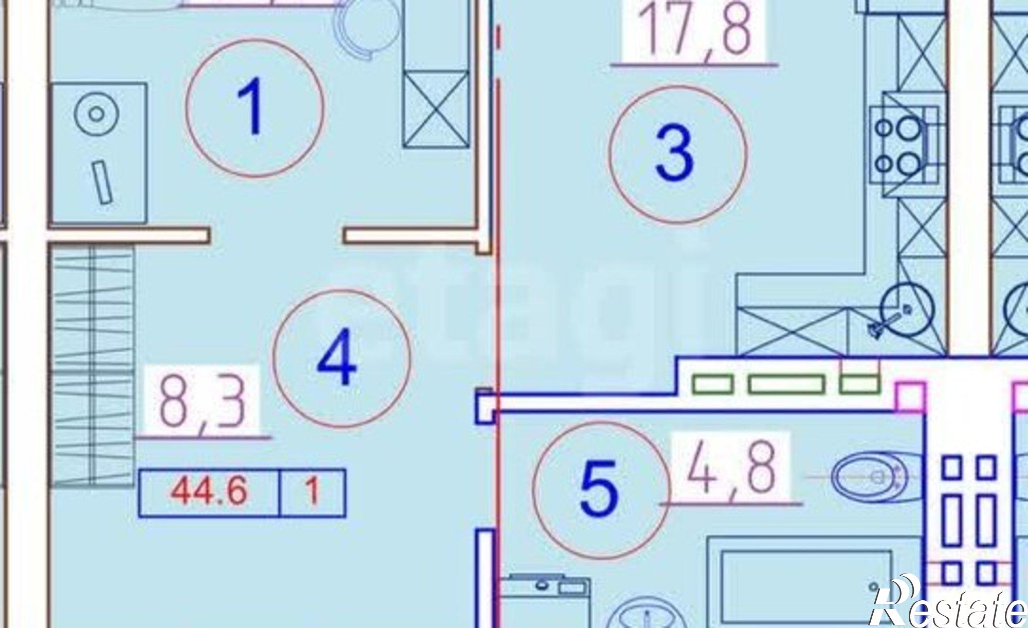 Купить квартиру за 3 400 000 рублей на ул Курсантов-Кировцев, 35