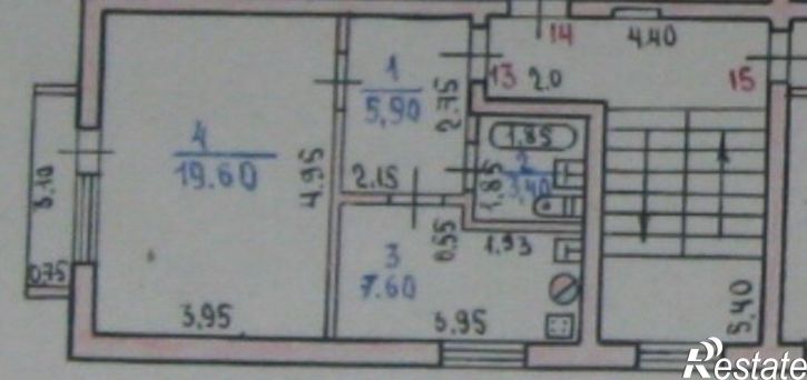 1-комн квартира улица Леонова, 12/1,  д. 12/1